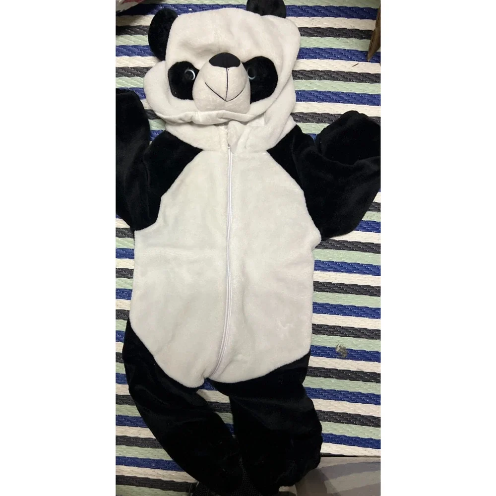 Michley Baby Panda Plush Costume one Piece 3-6 Months New